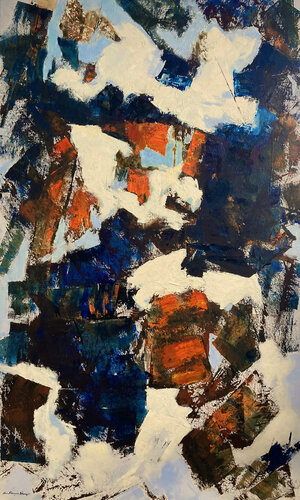 À vol d'oiseau van Anne-Françoise Bélanger, Schilderij te koop op Singulart