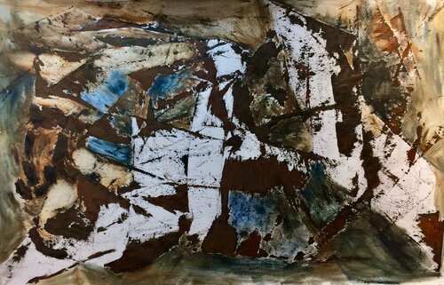 Roche pliée van Anne-Françoise Bélanger, Schilderij te koop op Singulart