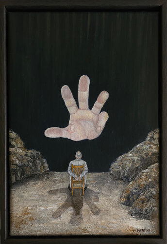 "Neolengua" (Homenaje a "1984" de George Orwell) di Ignacio Lorenzo Torets, Pittura in vendita su Singulart