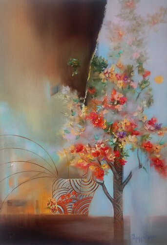 “Spring” von Mzia Lekishvili, Malerei kaufen auf Singulart