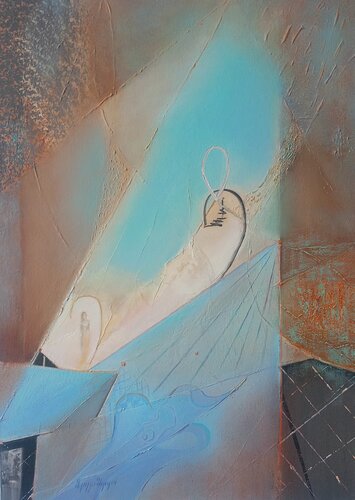 ,, sleeping beauty,, de Mzia Lekishvili, Pintura a la venta en Singulart
