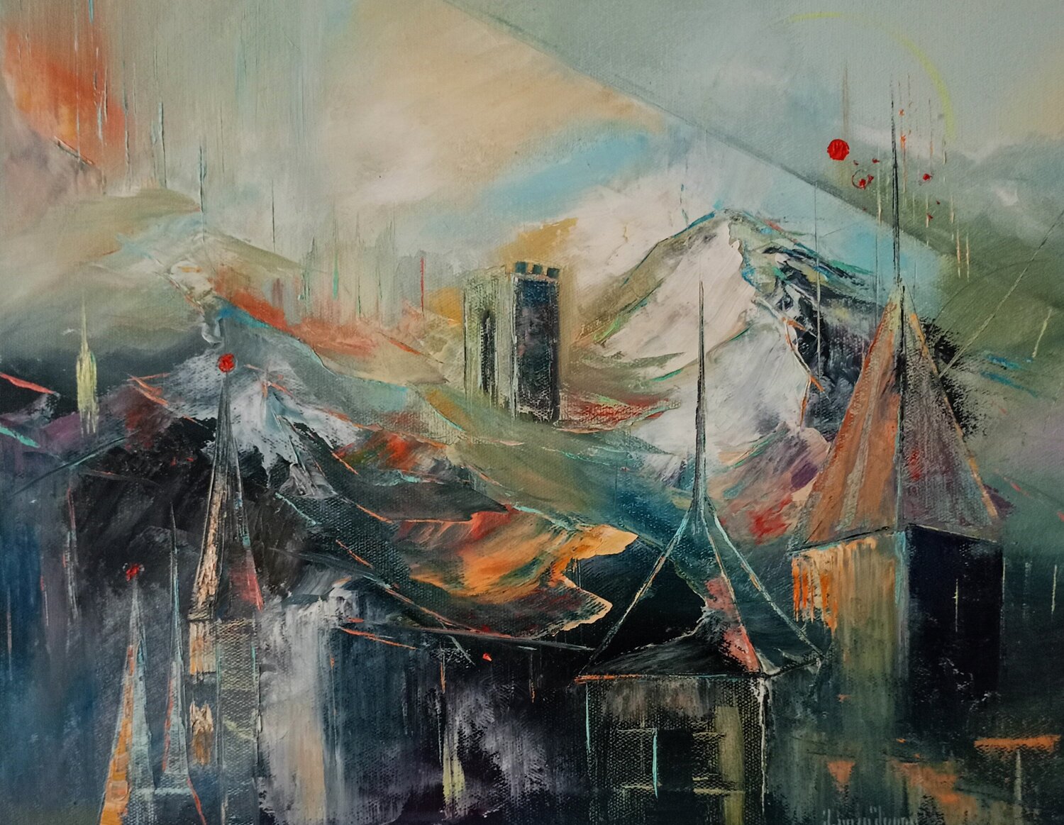 Untitled,,, Mzia Lekishvili Original painting for sale