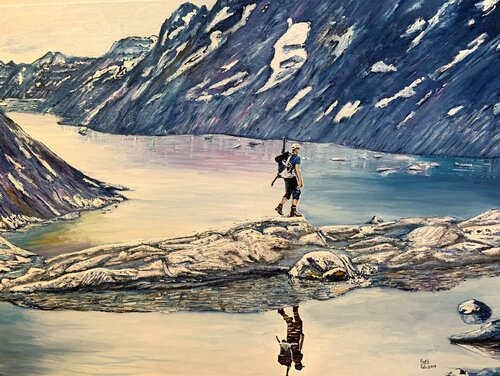 Serenity di Fari Ali, Pittura in vendita su Singulart