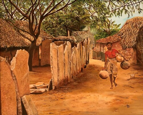 Simplicity di Fari Ali, Pittura in vendita su Singulart