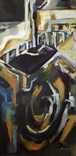 Vertigo by Emilie VAS, 회화 for Sale on Singulart