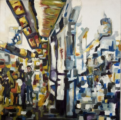 Métropolis di Emilie VAS, Pittura in vendita su Singulart