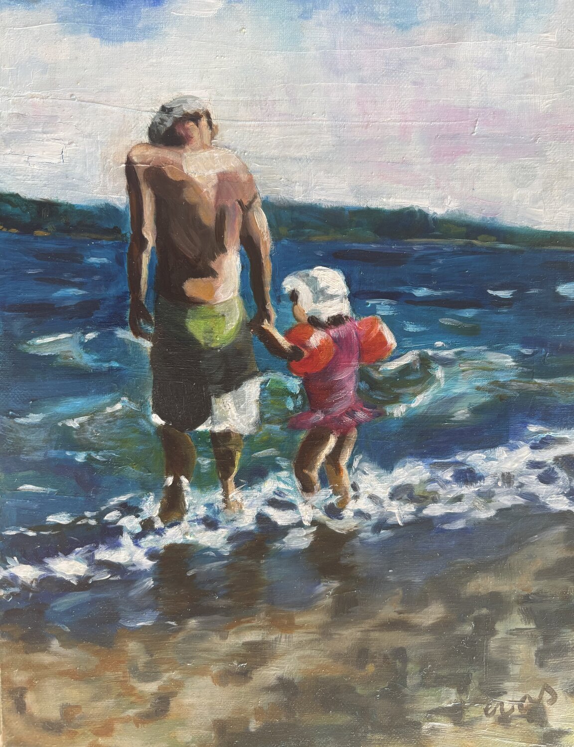 Held and holding Emilie VAS