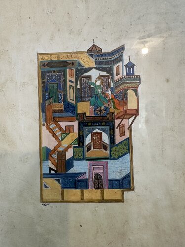 Temptation of Zulaikha di Zoobia Arif, Pittura in vendita su Singulart