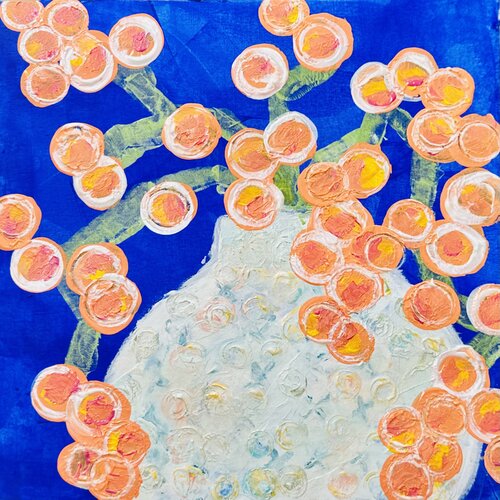 The Blooming Hour de Susan Reiss, Pintura a la venta en Singulart