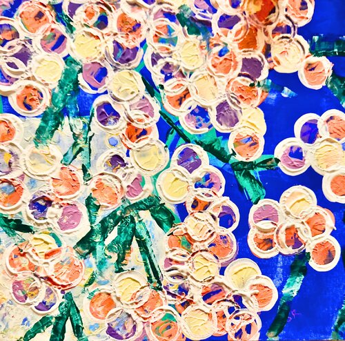 The Quiet Bloom de Susan Reiss, Pintura a la venta en Singulart