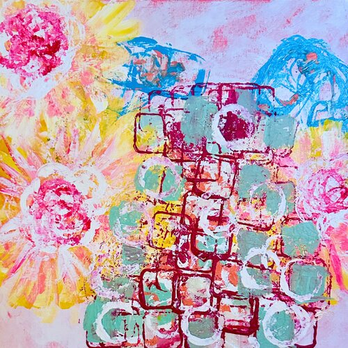 Kinetic Bouquet de Susan Reiss, Pintura a la venta en Singulart