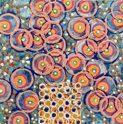 The Circle Collective par Susan Reiss, Peinture en vente sur Singulart