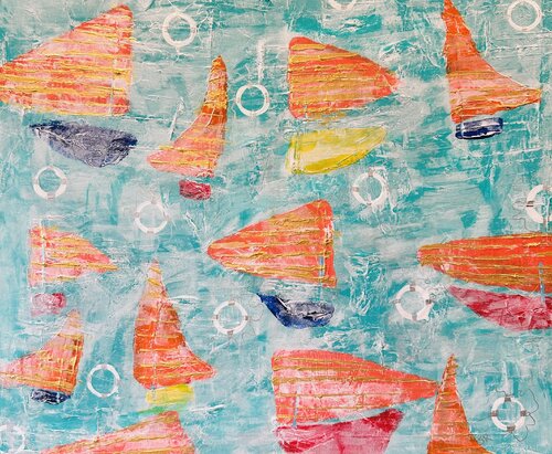 Little Skippers par Susan Reiss, Peinture en vente sur Singulart