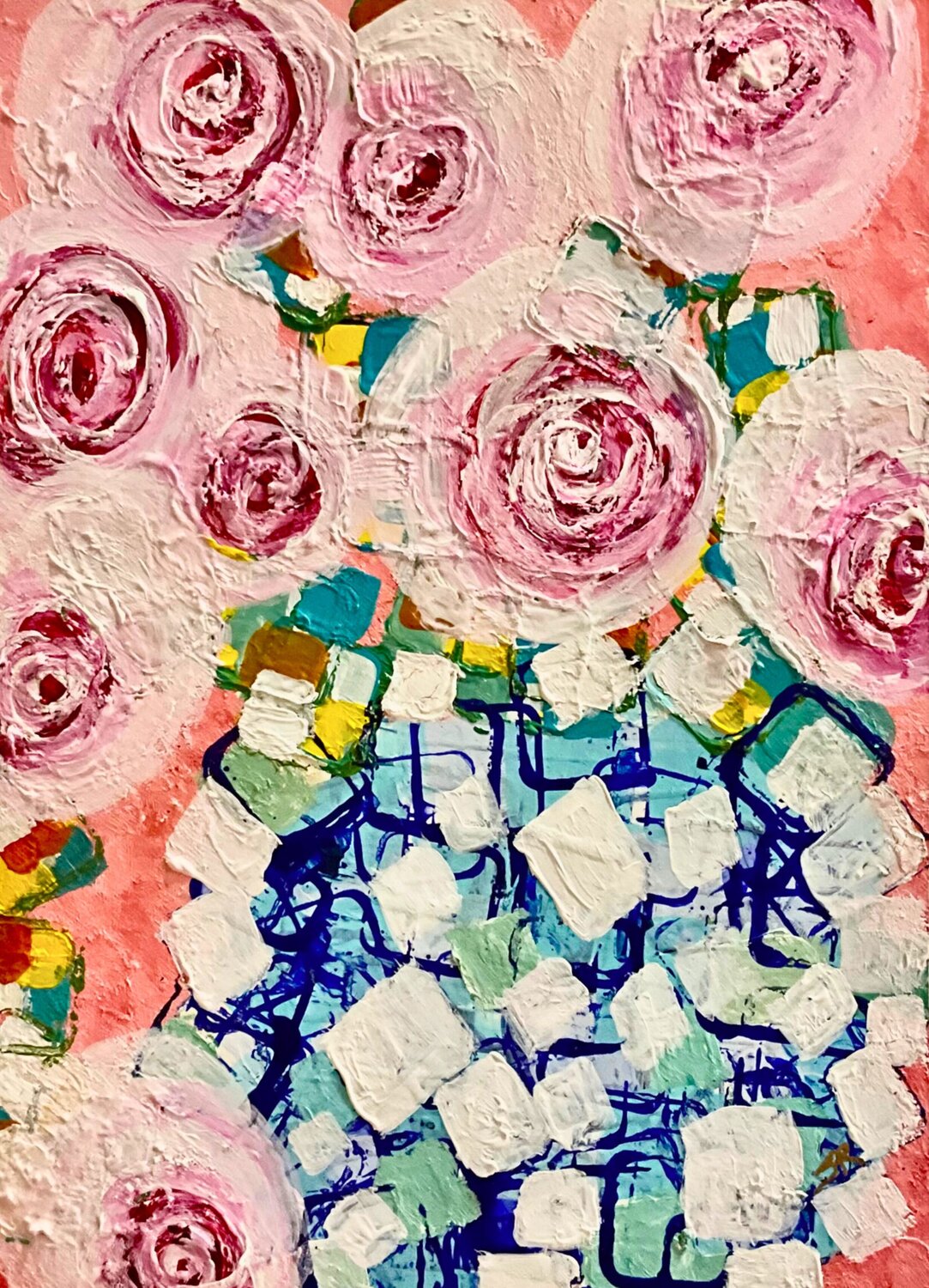 Pink Roses Susan Reiss