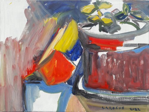 Log and Plant di Gaetano LaRoche, Pittura in vendita su Singulart