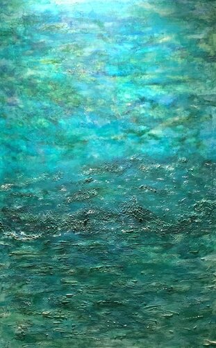 Deep Green von Teresa Sanz Marin, Malerei kaufen auf Singulart