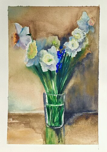 Irises von Lavi Li, Malerei kaufen auf Singulart