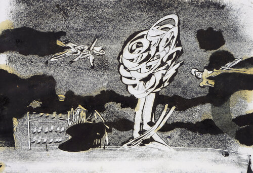 Urban landscape di Dmitriy Vasilenko, Opera su carta in vendita su Singulart