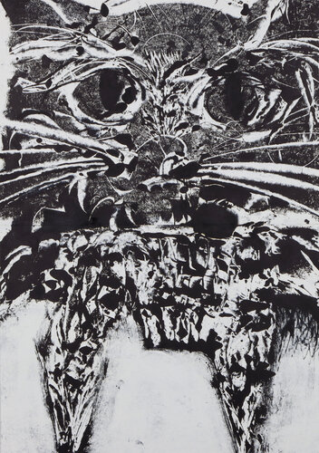 The appearance of Behemoth von Dmitriy Vasilenko, Werk auf Papier kaufen auf Singulart