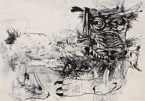 The Sacred Cow 1 par Dmitriy Vasilenko, Œuvre sur papier en vente sur Singulart