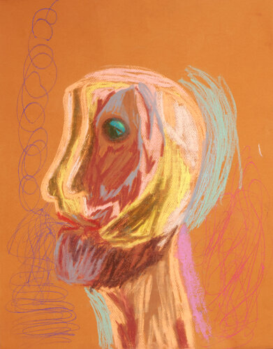 The bearded man de Dmitriy Vasilenko, Obra en papel a la venta en Singulart