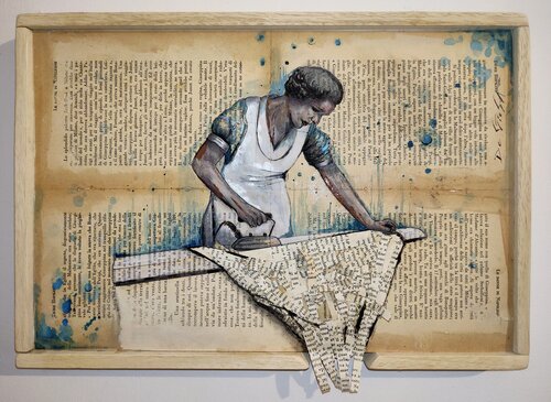 Spiegare le parole von Paolo De Giosa, Malerei kaufen auf Singulart