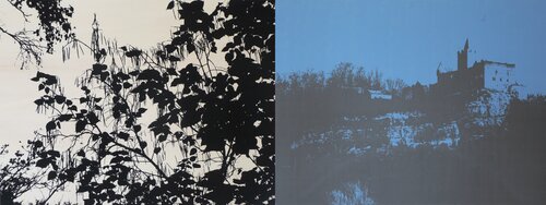 Panorama "An der Saale hellem Strande 1" (Rudelsburg) by Jörg Hamann, Print for Sale on Singulart