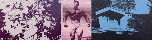 Haus am See (Triptychon) van Jörg Hamann, Afdruk te koop op Singulart