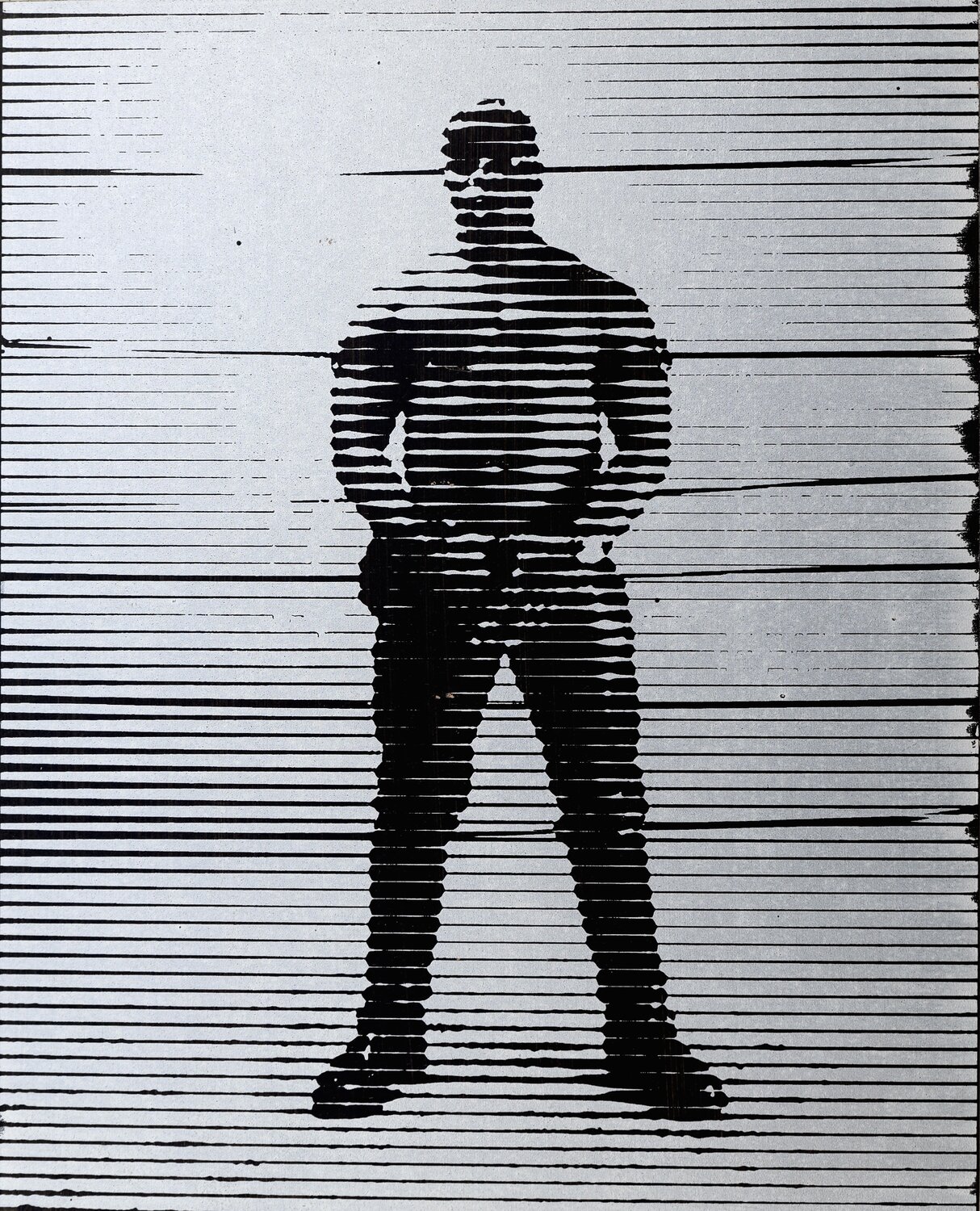 Black Leather Man Behind Blinds (Aaron) Jörg Hamann