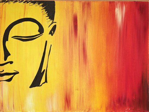 Past in the present von Melinda Szalai, Malerei kaufen auf Singulart