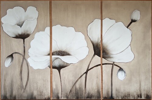 Poppies 2 by Melinda Szalai, 회화 for Sale on Singulart