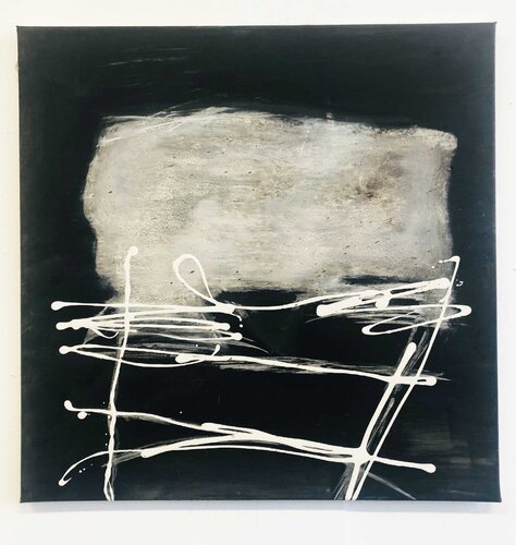 Gedankenwelten. Eine Annäherung. Innere Prozesse, sichbar gemacht. Bild I/VIII von Gaby Wieging, Malerei kaufen auf Singulart