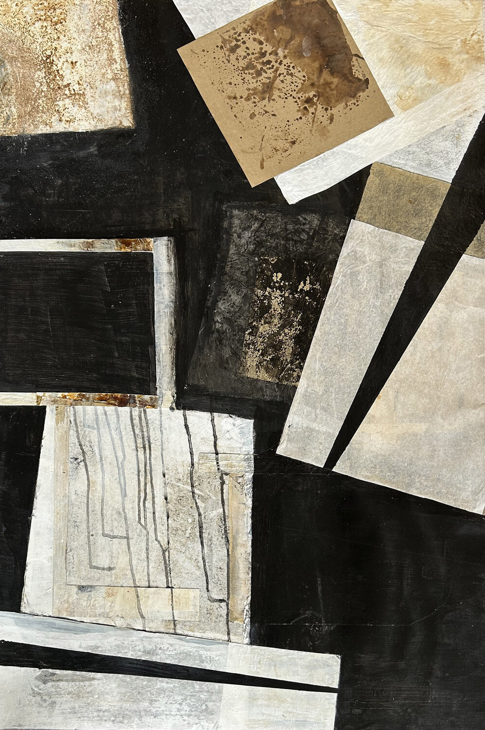 Palimpsest – Zwischen den Schichten Gaby Wieging Work on Paper for sale