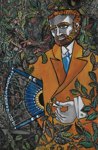 Orpheus by Nagui Achamallah, 絵画 for Sale on Singulart