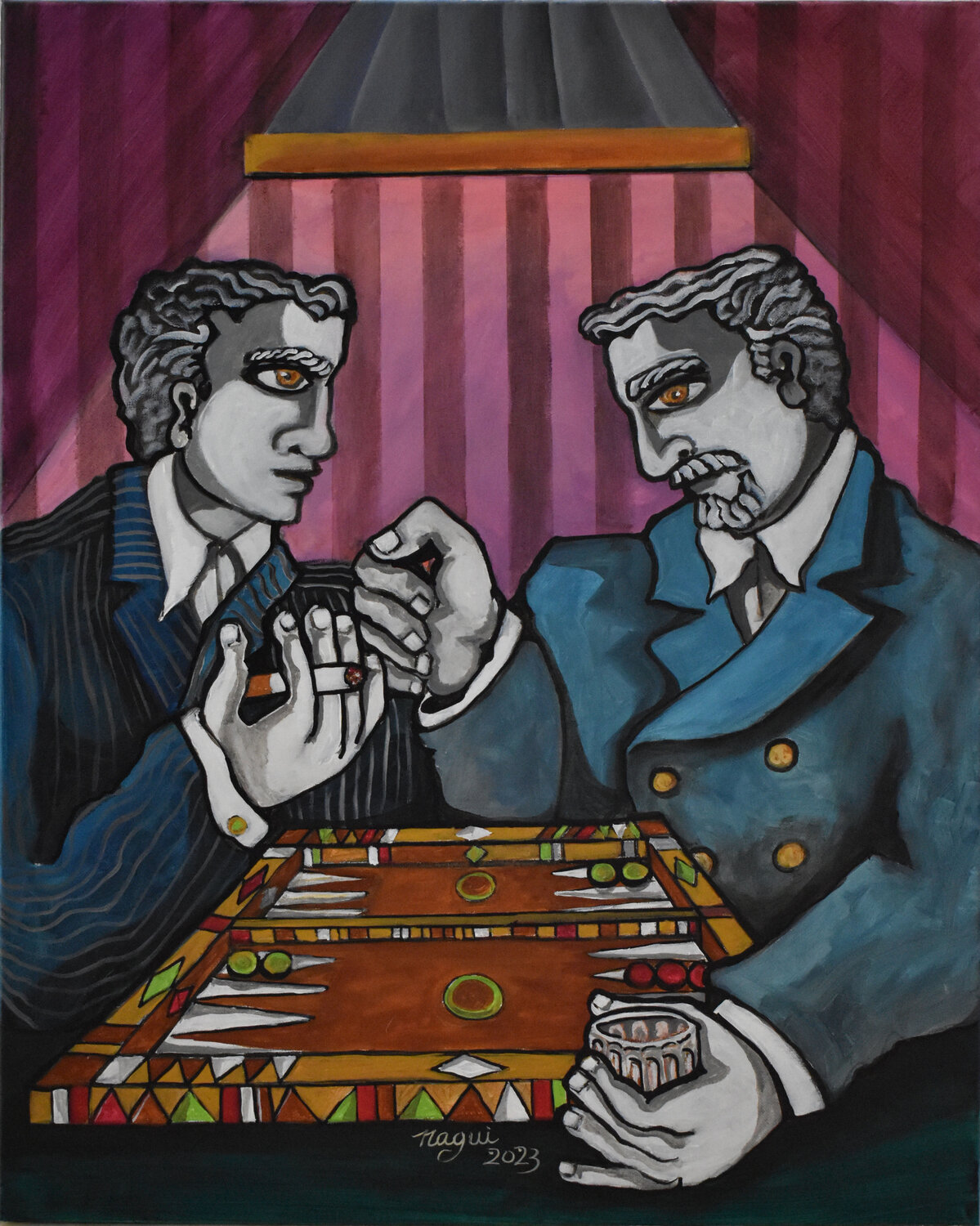 The dice monologue Nagui Achamallah