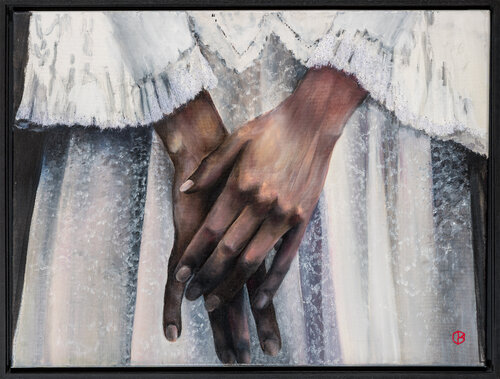 Snow white queen van Odette Berghmans, Schilderij te koop op Singulart
