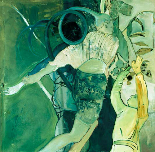 Schwung by bettina Schilling, Painting for Sale on Singulart