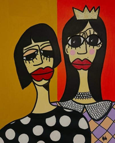 Alma & Vera di PEPITA, Pittura in vendita su Singulart