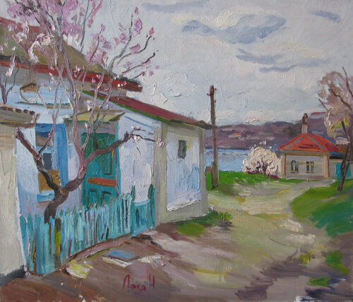 "Spring Blossoming" van Nataliia Loza, Schilderij te koop op Singulart