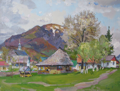 "April in Kalachava" von Nataliia Loza, Malerei kaufen auf Singulart
