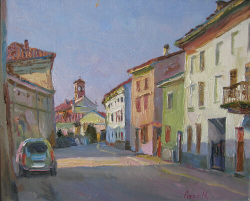 "On Via Garibaldi" by Nataliia Loza, Painting for Sale on Singulart