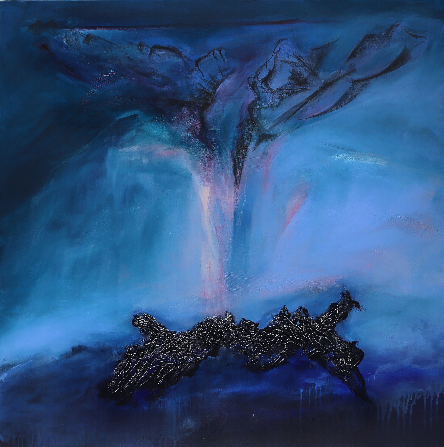 UNO SQUARCIO DI LUCE Sandra Zeugna Peinture originale à vendre