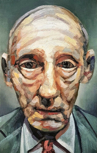 Echoes of Authority par Roi Pajursky, Peinture en vente sur Singulart