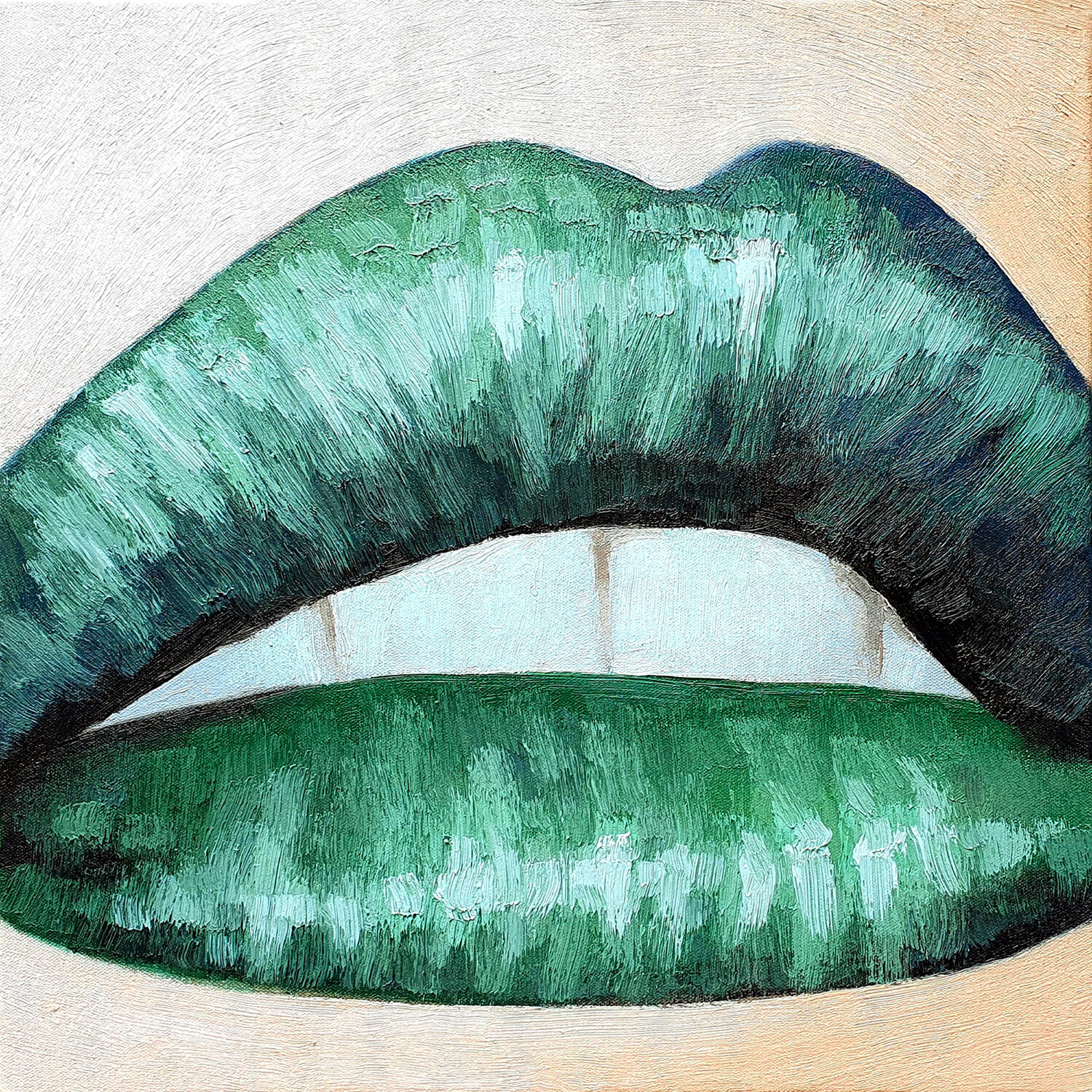 Emerald Speak | Surreal Lips Roi Pajursky