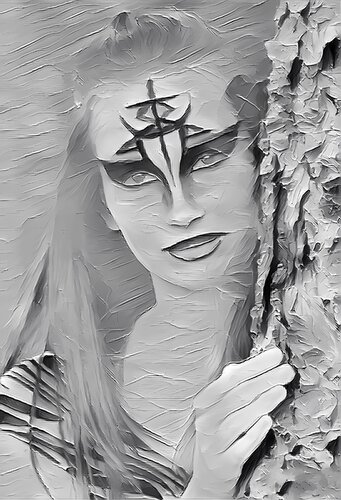 Keltische Kriegerin von Walter Horvath, Fotografie kaufen auf Singulart