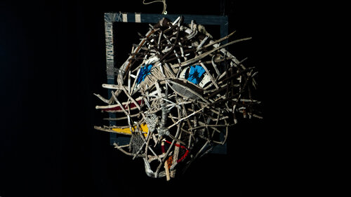 The One Who Rehearsed Reality par Stanimir Enchev, Oeuvre textile en vente sur Singulart
