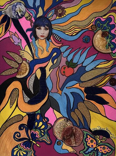 Surreal Garden of Eden von Vera Deans (Vucicevic), Andere Medien kaufen auf Singulart
