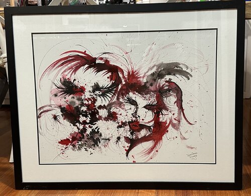 Grieving by Vera Deans (Vucicevic), 회화 for Sale on Singulart