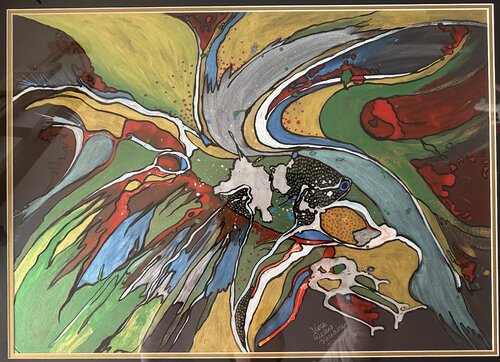 Pisces Enigma by Vera Deans (Vucicevic), Painting for Sale on Singulart