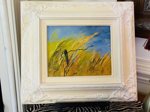 FIELDS OF GOLD de Catherine Ludwig Donleycott, Pintura a la venta en Singulart